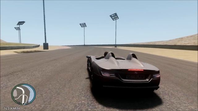 GTA IV Mercedes Benz SLR McLaren Stirling Moss смотреть онлайн