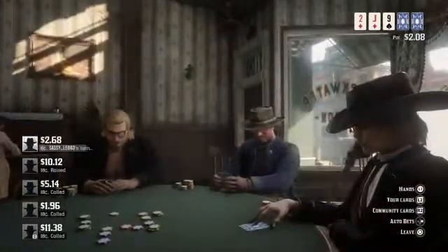 RDR2 poker#55 live stream смотреть онлайн