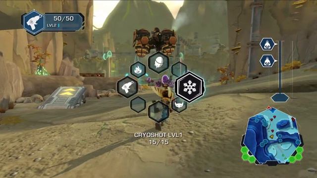 Ratchet & Clank: QForce - Walkthrough Part 2: Restoring Planetary Defense Center - Planet Markazia смотреть онлайн