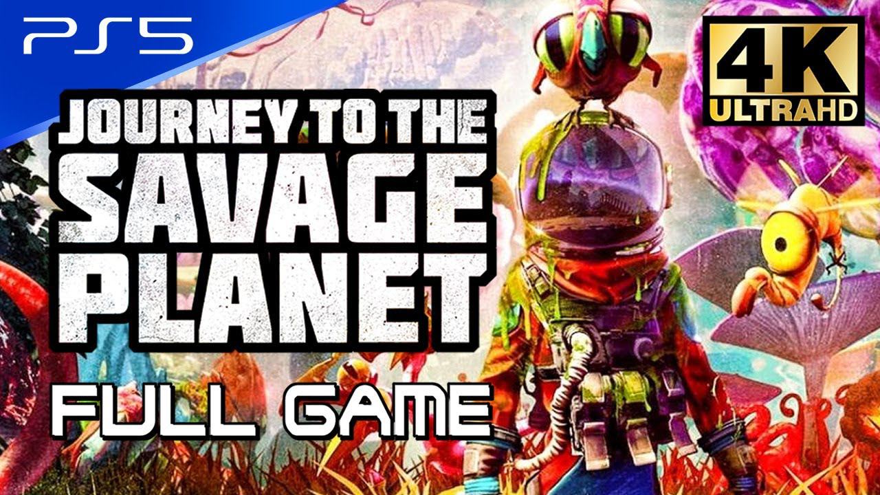 Journey to the Savage Planet - PS5 4K Full Game Walkthrough Longplay Playthrough Part смотреть онлайн