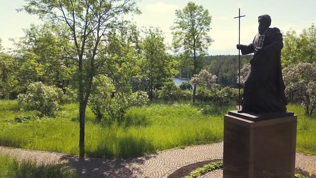 Цветущая сирень на острове Валаам смотреть онлайн