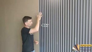 ПОЛОСАТЫЙ ДЕКОР! Как оригинально украсить стены? Простое решение!