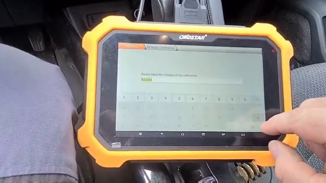Renault Kadjar - Mileage Calibration With OBDStar
