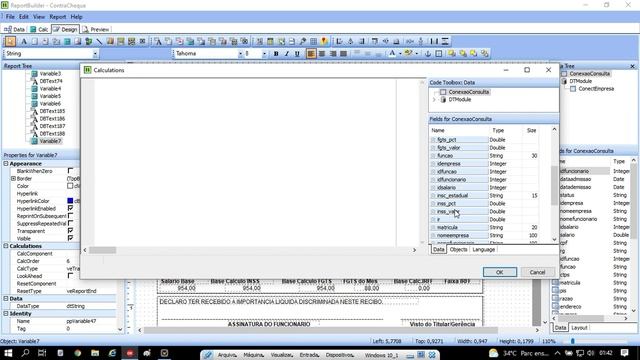 Report Builder - Relatório com Variáveis. смотреть онлайн