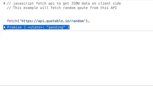 Fetch API JavaScript смотреть онлайн