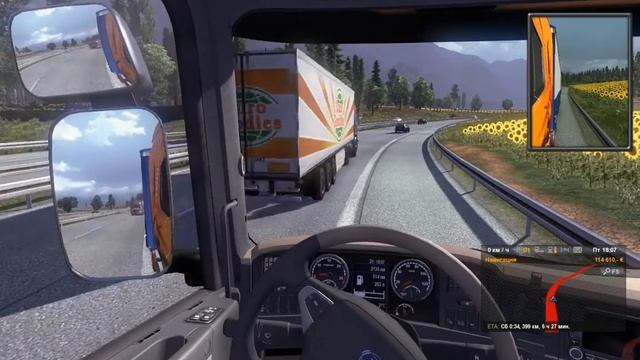 Euro Truck Simulator 2 #Проблема с рулем смотреть онлайн