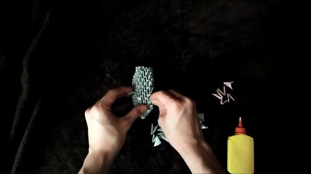 Мышка оригами из модулей. Урок 138. смотреть онлайн