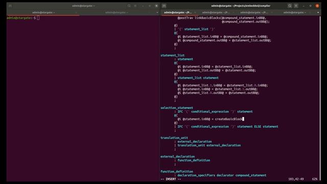 C compiler from scratch: grammar attributes, CFG смотреть онлайн