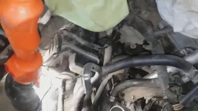 Чистка дроссельной заслонки Toyota Nadia двигатель 1az смотреть онлайн