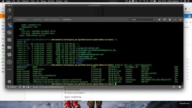 API Management cookbook for exposing AKS services смотреть онлайн