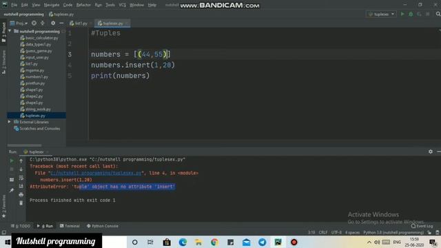 Tuple in Python || Learn Python смотреть онлайн