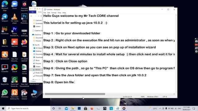 How to Install and Setup Java 10.0.2 version on Windows 10/7/8.1/8 смотреть онлайн