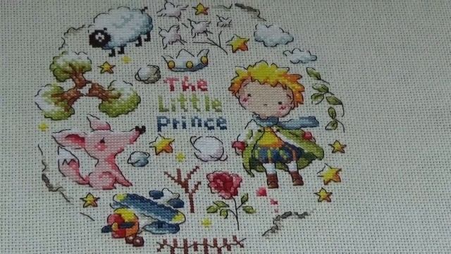 Вышивка крестом. "Маленький принц" от Soda Stitch смотреть онлайн