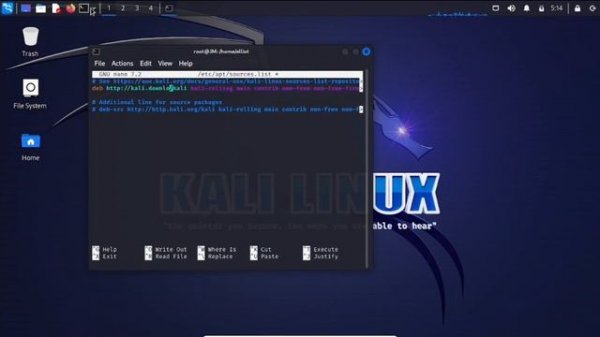 Fix sudo apt update error [2023.1 Kali Linux]