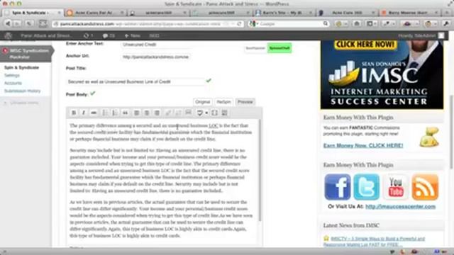 Syndication Rockstar Review Automatically Syndicate Unique Content with This SEO WordPress Plugin смотреть онлайн