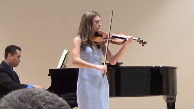 Kabalevsky Violin Concerto in C major, Opus 48 - Ella Schag смотреть онлайн