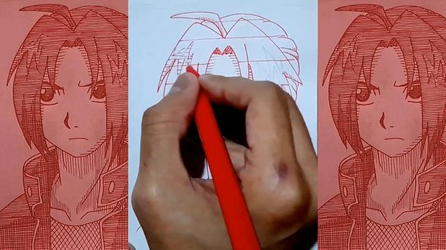 Sketch 13 | Edward Elric (Fullmetal Alchemist) смотреть онлайн
