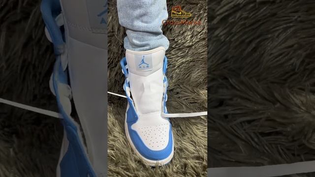 How To Lace Nike Air Jordan 1 | Как зашнуровать Найк Эйр Джордан 1 | CrossMania