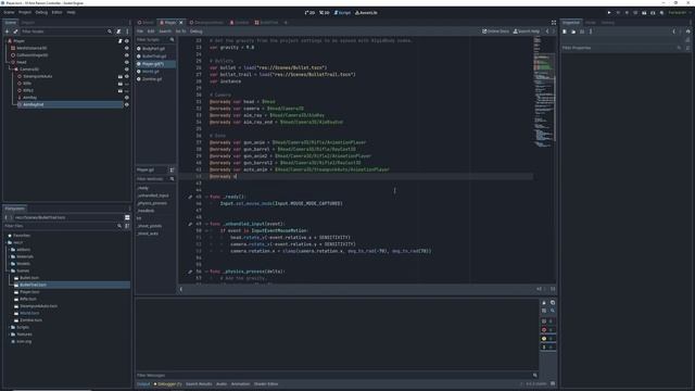 Hitscan Guns, Weapon Switching and Crosshairs - 3D Godot 4 FPS Tutorial смотреть онлайн