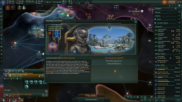 Expansion... More!!! 🔷 Stellaris Halo: UNSC #9 смотреть онлайн