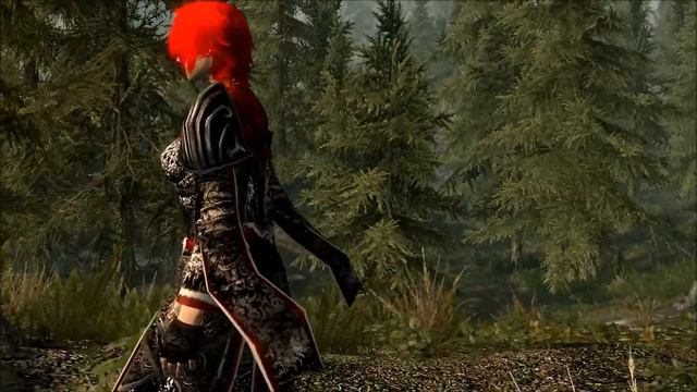 The Elder Scrolls V: Skyrim - Gatti Satsuki Armor Re-Texture Mod смотреть онлайн