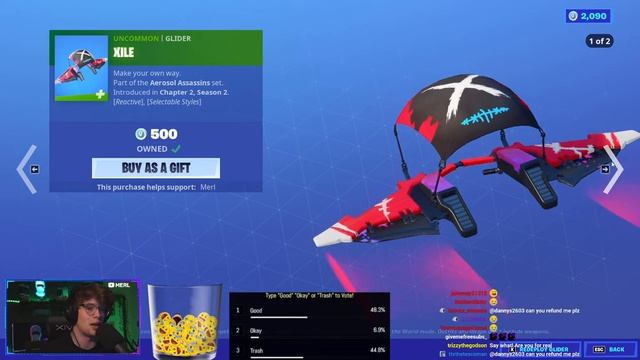 *NEW* KOMPLEX STYLE & MORE! Viewers React To Fortnite Item Shop [April 6th, 2021] смотреть онлайн