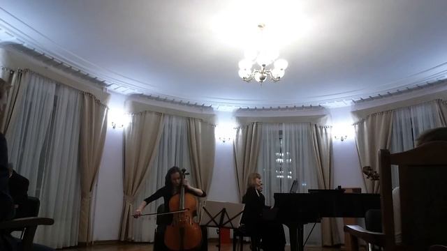 Gabriel Fauré. Elegy for cello & piano смотреть онлайн
