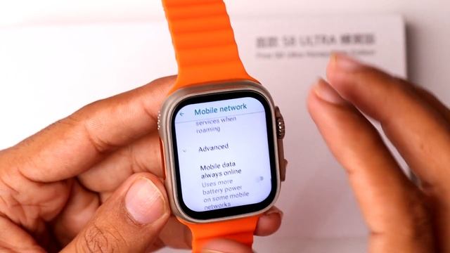 How To Turn On Mobile Data On S8 Ultra Sim Card 4G Smart Watch смотреть онлайн