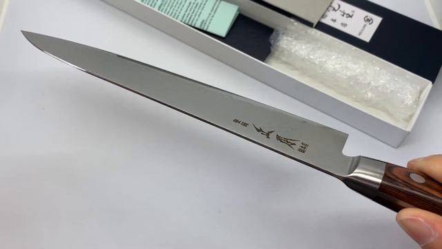 MASAMOTO Damaucus ZA 8 Inch Gyuto Chef's Knife 210mm смотреть онлайн