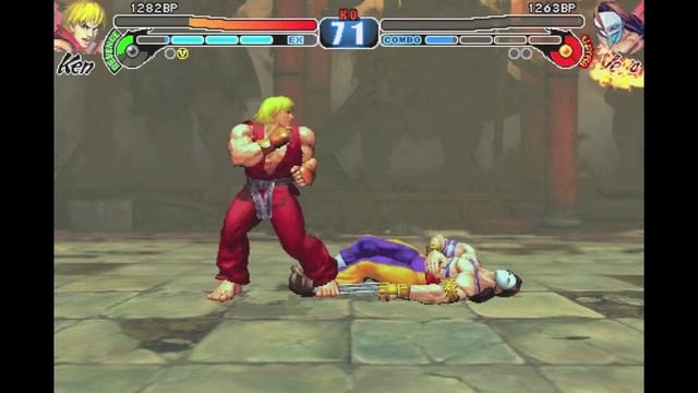 Street Fighter IV Volt Game Center Match - Ken vs Vega (Super Ultra Counter) смотреть онлайн