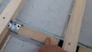 Балкон обрешётка пола утепление часть 11