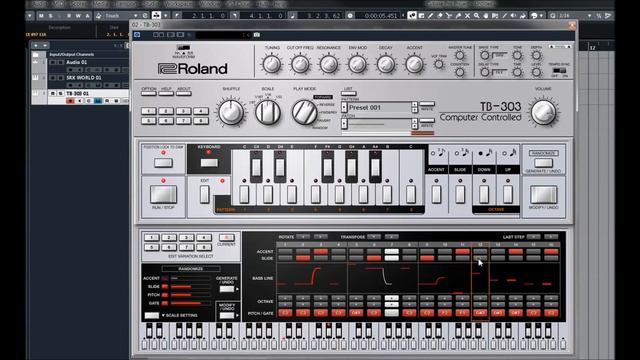 Roland Cloud | TB 303 | Jam Session смотреть онлайн