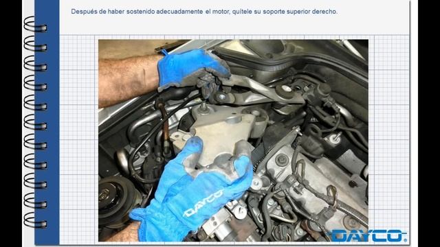 Montaje kit de distribución - Renault Laguna 1.9 dci Diesel F9Q 750 смотреть онлайн