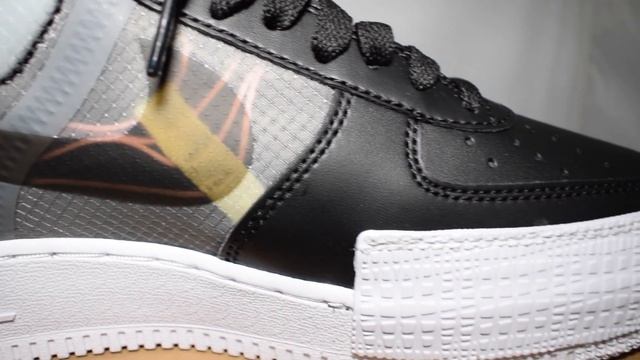 Nike Air Force 1 Type Black Unboxing смотреть онлайн