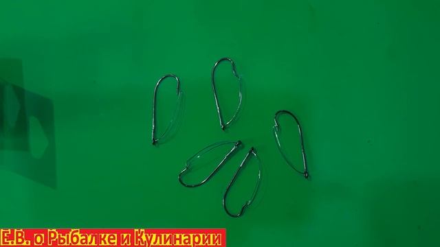 Бюджетные крючки НЕЗАЦЕПЛЯЙКИ. Крючки незацепляйки для силиконовых приманок. Рыболовные снасти. смотреть онлайн