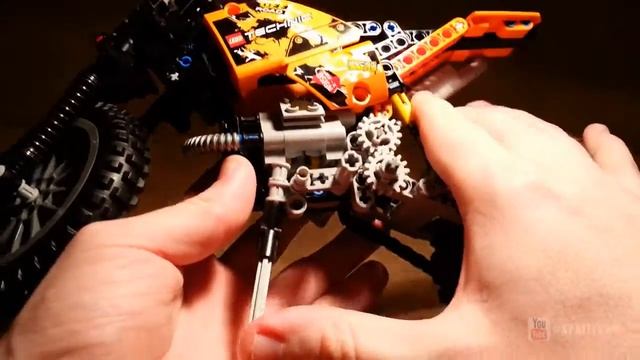 Lego 42007 (Кроссовый мотоцикл) смотреть онлайн