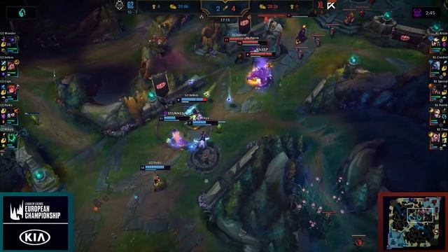 XL Voice Comms vs. Origen, Fnatic, G2 & Tricked | LEC Summer Split Week 8 Highlights смотреть онлайн