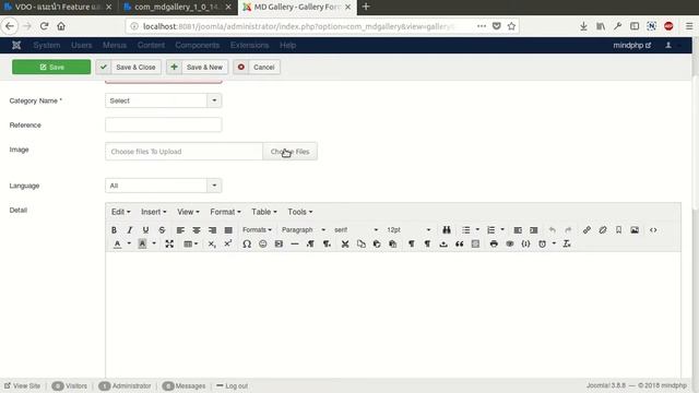 VDO แนะนำ Feature และการใช้งาน Mgallery - ส่วนเสริม Joomla แสดงรูปภาพเป็นแกลอรี ระบบจัดการภาพบนเว็บ смотреть онлайн