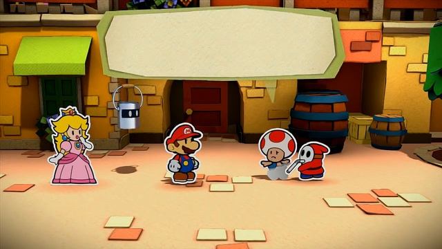 ABM: Paper Mario Color Splash *Intro & Tutorial* Walkthrough 1 HD смотреть онлайн