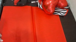 Мини-букет из фольгированных сердец за 20 минут