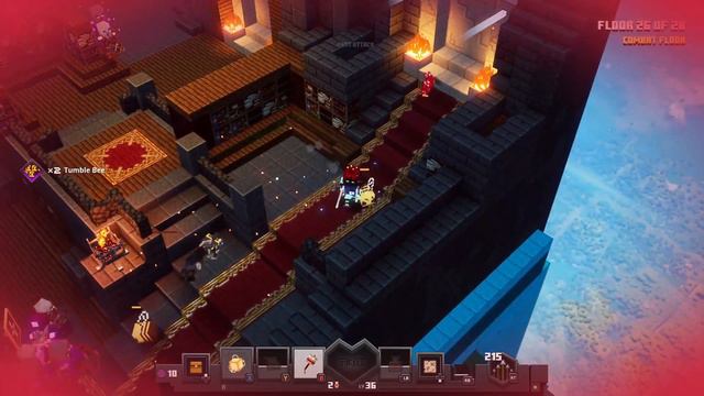 Minecraft Dungeons # 125 (2/2) - Season 3 THE TOWER 33 Floor 18-28 Apocalypse смотреть онлайн