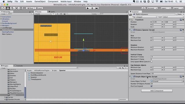 Infinite Runner Engine Tutorial смотреть онлайн
