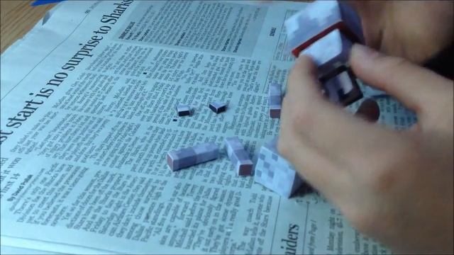 How to make a Minecraft Paper Wolf смотреть онлайн