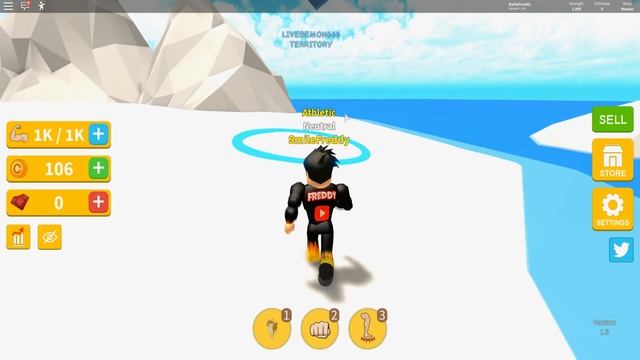 Я СТАЛ НАСТОЯЩИМ ДРИЩОМ! НОВЫЙ СИМУЛЯТОР КАЧКА Workout Island Roblox смотреть онлайн