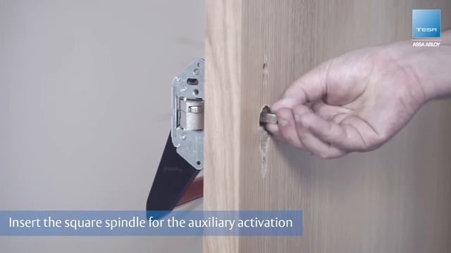 Правильная установка антипаники TESA ASSA ABLOY смотреть онлайн