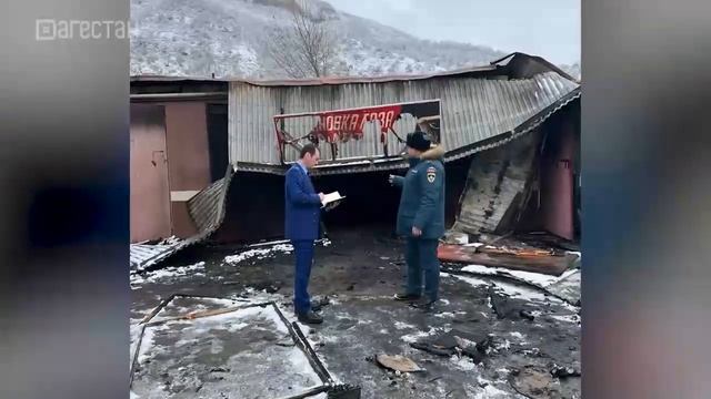 Пожар на заправке в селе Хучни. Пострадал один человек смотреть онлайн