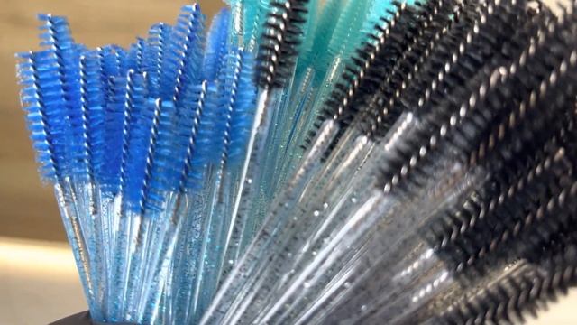 Щетка винтовая для ресниц с прозрачной ручкой, 50 шт смотреть онлайн