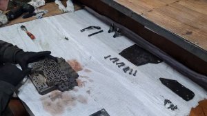 Renault Fluence снятие и установка гидроблока aкпп