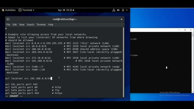 Squid Proxy Server configuration in Linux CentOS 8 Part I смотреть онлайн