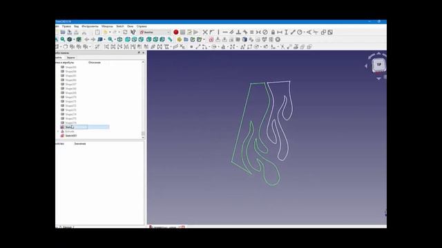 FreeCad Перевёртыш смотреть онлайн